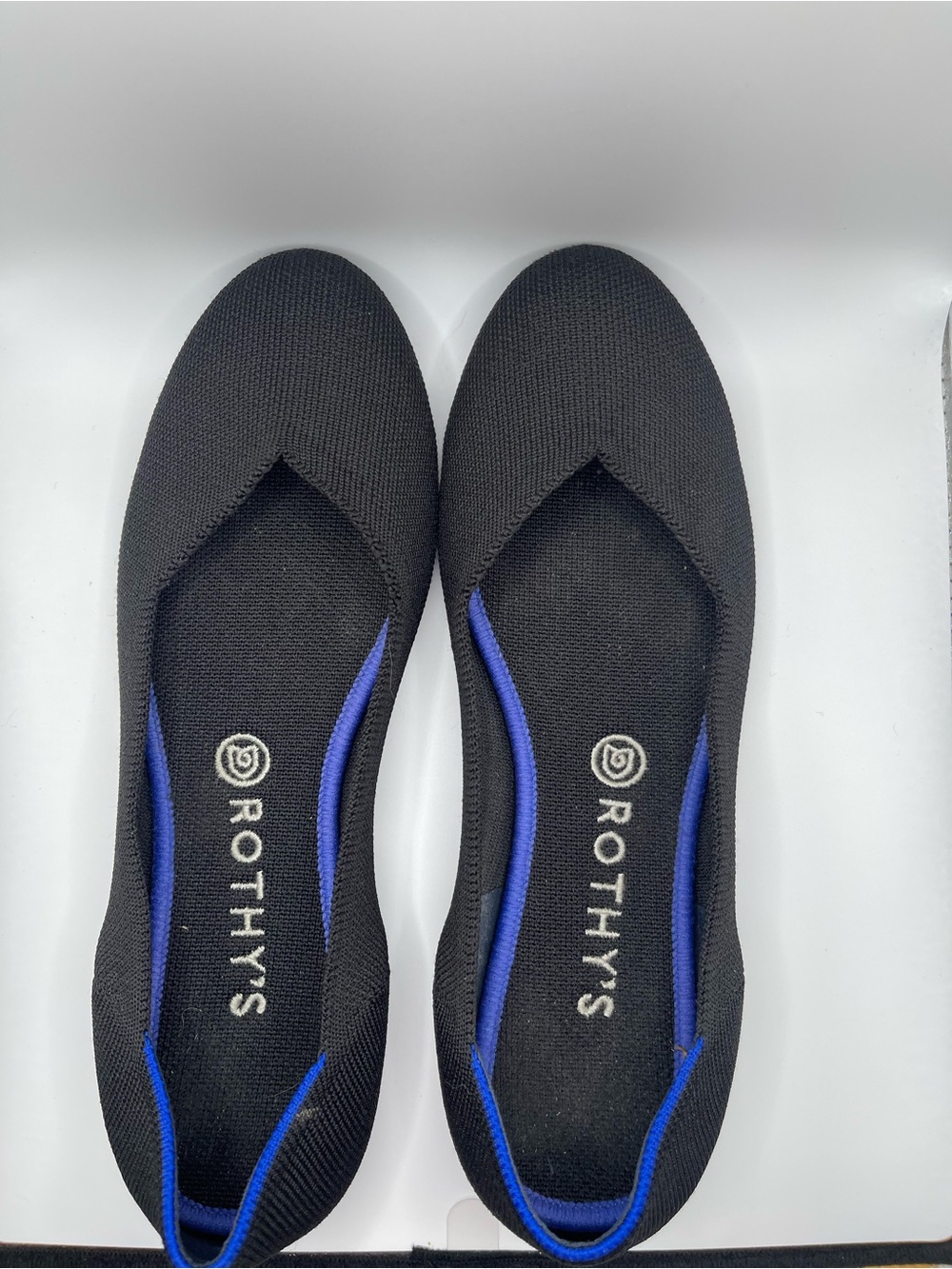 Rothy's Black Flats Size 10